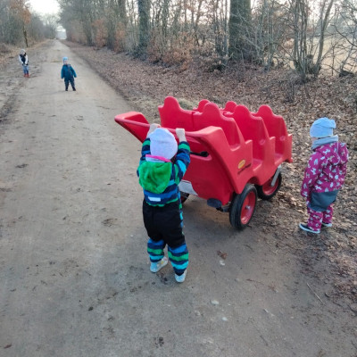 Bei Wind und Wetter